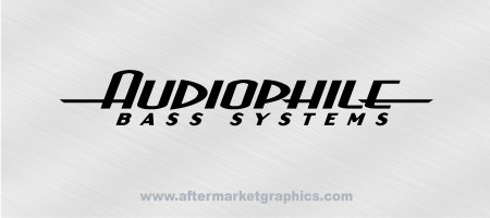 Audiophile Bass Decals